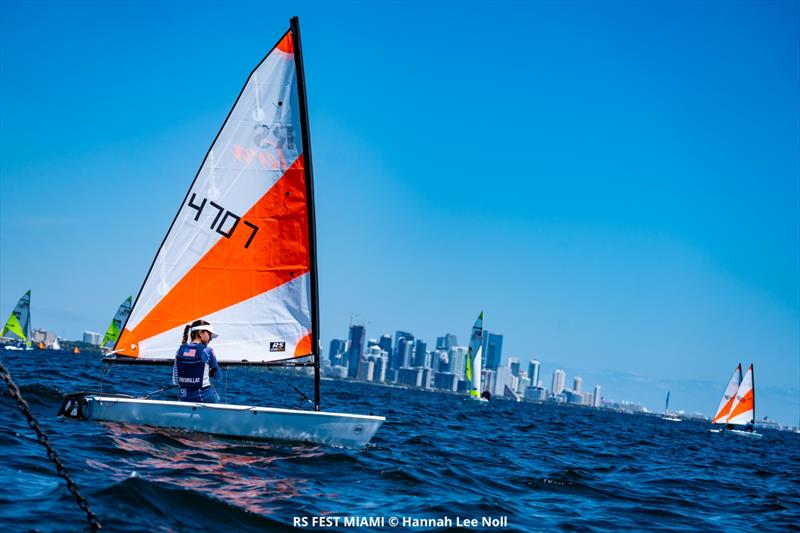 RS Fest Miami photo copyright Hannah Lee Noll taken at Coconut Grove Sailing Club and featuring the RS Tera class