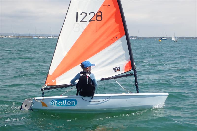 Overall winner, Torin Aves - Red Ribbon Regatta at Hayling Island - photo © Melvyn Cooper