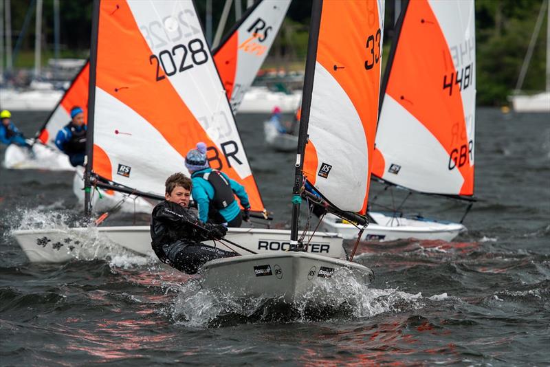 Determination - North Region Youth & Junior Championship 2025 at Ullswater photo copyright Dave Wood taken at Ullswater Yacht Club and featuring the RS Tera class