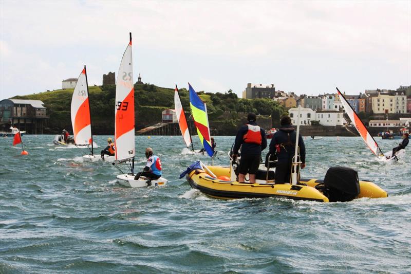 RYA Junior Training at Tenby - photo © TSC