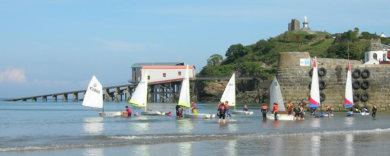 Junior Training at Tenby - photo © TSC