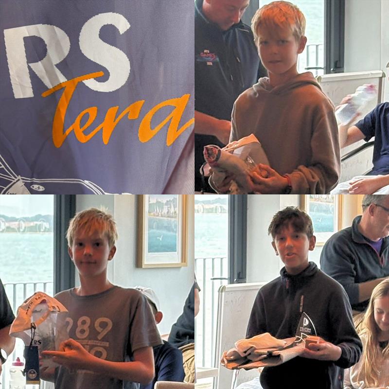 Sport podium - RS Tera Southern Traveller Series at Netley photo copyright Holly Matthews taken at Netley Sailing Club and featuring the RS Tera class