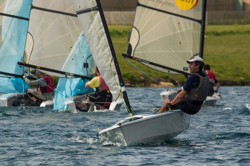 RS Vareos at the South Cerney Asymmetric Open photo copyright Dave Whittle taken at South Cerney Sailing Club and featuring the RS Vareo class