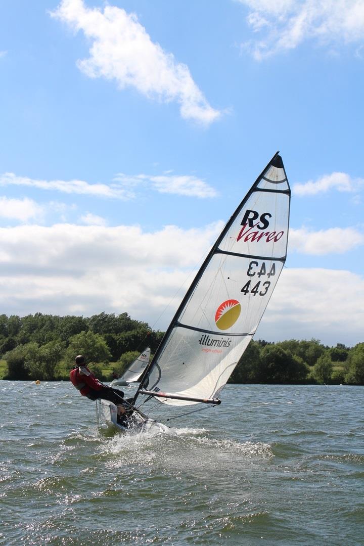 Illuminis Milton Keynes RS Vareo Open photo copyright Dave Boyle taken at Milton Keynes Sailing Club and featuring the RS Vareo class