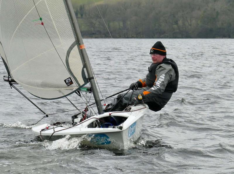 RS Vaero Inlands at Bala photo copyright John Hunter taken at Bala Sailing Club and featuring the RS Vareo class