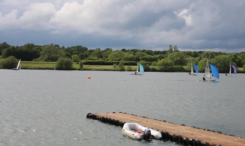 Downwind - RS Vareo Illuminis Inland Championship 2019 photo copyright Milton Keynes Sailing Club taken at Milton Keynes Sailing Club and featuring the RS Vareo class