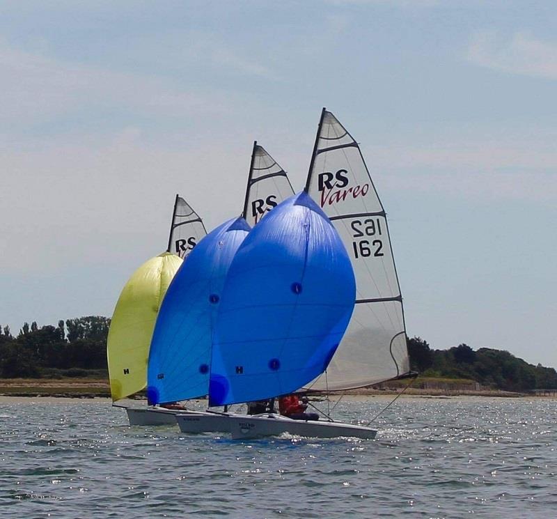 Three kites formation - RS Vareo Nationals - photo © Becky Dicker