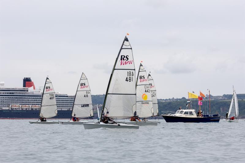 RS Vareo fleet at Salcombe Gin RS Summer Regatta photo copyright Digital Sailing taken at Royal Torbay Yacht Club and featuring the RS Vareo class