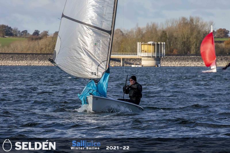 Luke Fisher is his RS Vareo during the Fernhurst Books Draycote Dash 2021 photo copyright Tim Olin / www.olinphoto.co.uk taken at Draycote Water Sailing Club and featuring the RS Vareo class