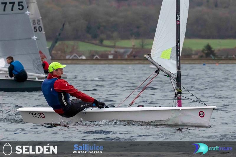 Joe Scurrah takes third overall in the Seldén SailJuice Winter Series 2022-23 photo copyright Tim Olin / www.olinphoto.co.uk taken at King George Sailing Club and featuring the RS Vareo class