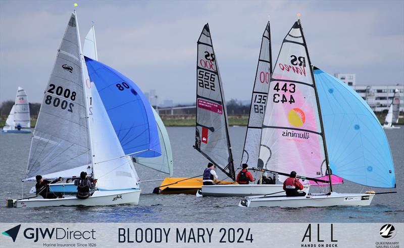 GJW Direct 48th Bloody Mary photo copyright Mark Jardine taken at Queen Mary Sailing Club and featuring the RS Vareo class