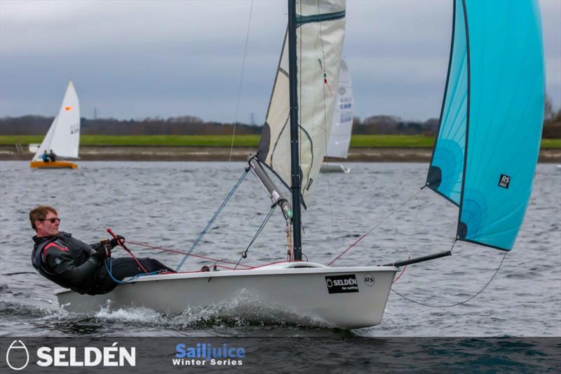 Luke Fisher in his RS Vareo wins the Oxford Blue photo copyright Tim Olin / www.olinphoto.co.uk taken at Oxford Sailing Club and featuring the RS Vareo class