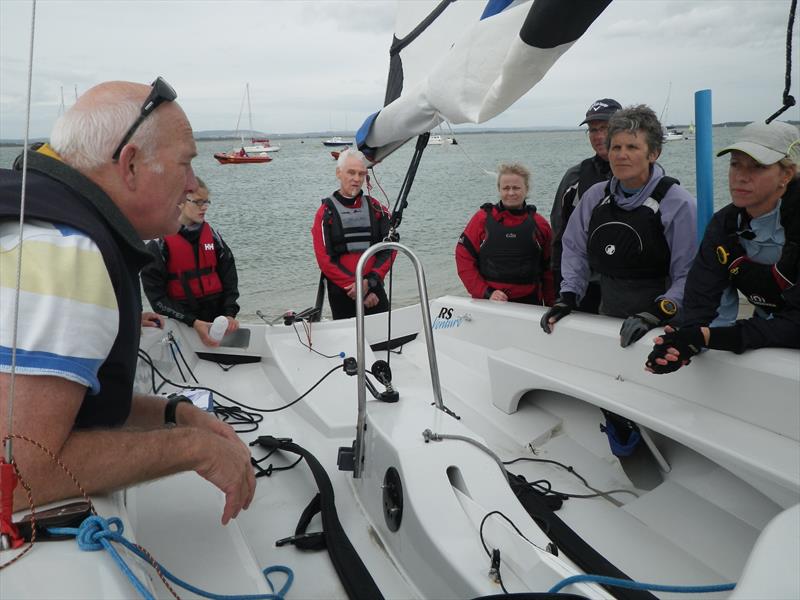 HISC Get Racing Club photo copyright Melvyn Cooper taken at Hayling Island Sailing Club and featuring the RS Venture class