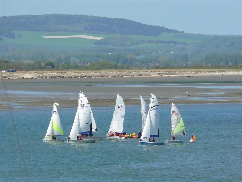 HISC 'Get Racing' with RYA Sailing Development Manager Hannah Cockle on board photo copyright Melvyn Cooper taken at Hayling Island Sailing Club and featuring the RS Venture class