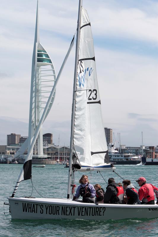 Young sailors on the Gosport Marine Futures programme photo copyright Gosport Marine Scene taken at  and featuring the RS Venture class