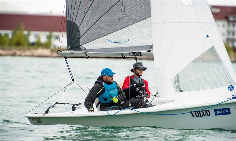 RS Venture - Para Sailing World Championship, Sheboygan, Wisconsin, USA photo copyright Cate Brown / World Sailing taken at Sheboygan Yacht Club and featuring the RS Venture class