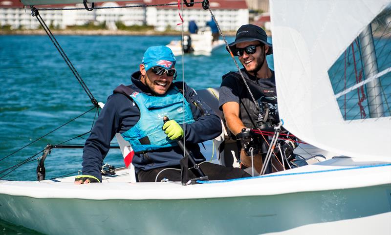 Will Street and Jonathan Currell (GBR) winners of the RS Venture Gold Medal - Final Day  - Final Day - Para Sailing World Championship, Sheboygan, Wisconsin, USA photo copyright Cate Brown taken at  and featuring the RS Venture class