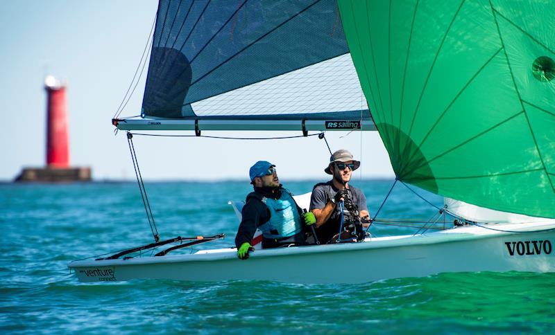 2018 Para Sailing World Championship, Sheboygan, Wisconsin, USA photo copyright Cate Brown / World Sailing taken at Sheboygan Yacht Club and featuring the RS Venture class