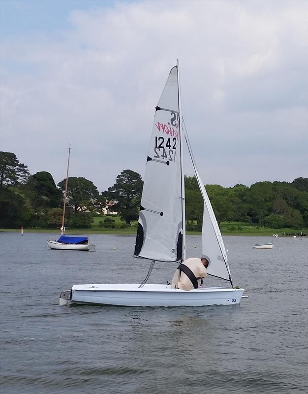 Andy Heissig sent off in style by LTSC with a 'Stag'-atta photo copyright Giles Chipperfield taken at Lymington Town Sailing Club and featuring the RS Vision class