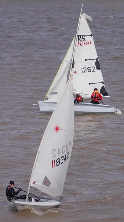 Channel Race at Clevedon photo copyright CSC taken at Clevedon Sailing Club and featuring the RS Vision class