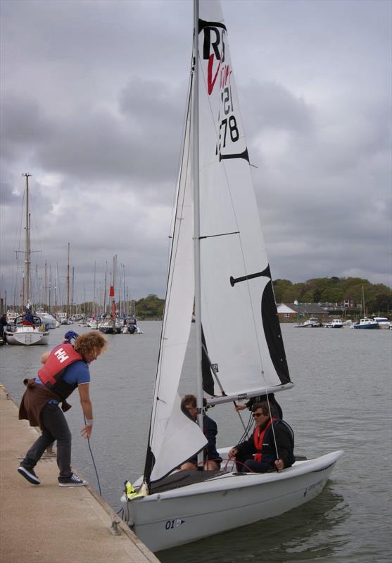 RYA Push the Boat Out event at Lymington Town SC photo copyright LTSC taken at Lymington Town Sailing Club and featuring the RS Vision class