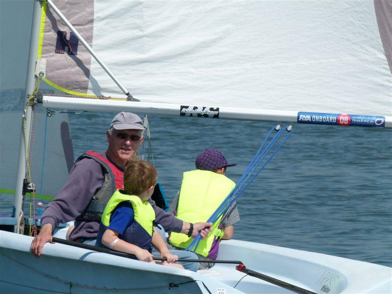 Torpoint Mosquito open day 2014 photo copyright Keith Watts taken at Torpoint Mosquito Sailing Club and featuring the RS Vision class