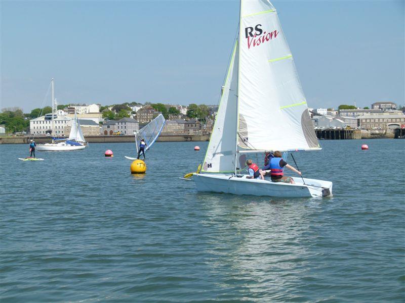 Torpoint Mosquito open day 2014 photo copyright Keith Watts taken at Torpoint Mosquito Sailing Club and featuring the RS Vision class