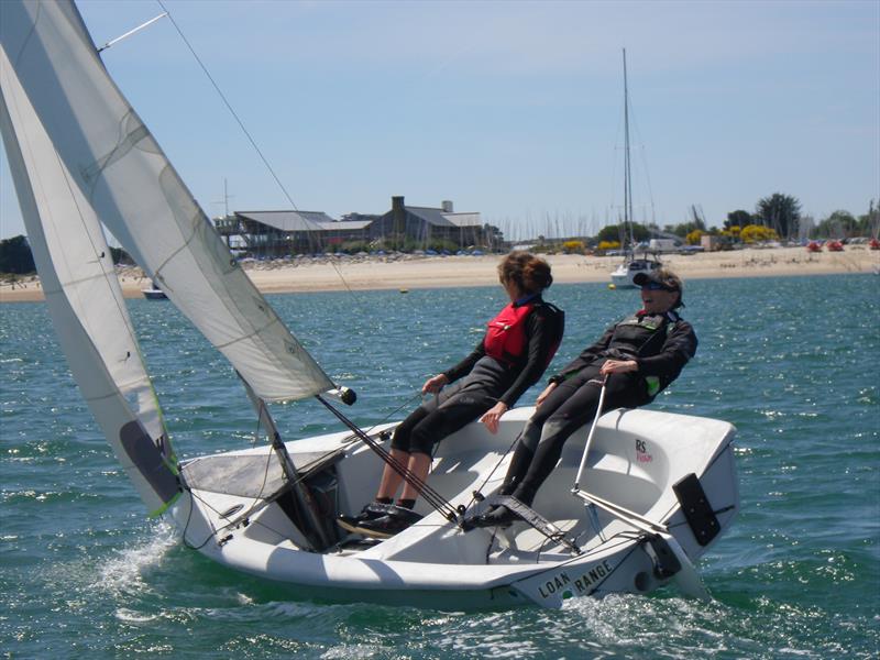 Women on Water event at HISC photo copyright Melvyn Cooper taken at Hayling Island Sailing Club and featuring the RS Vision class