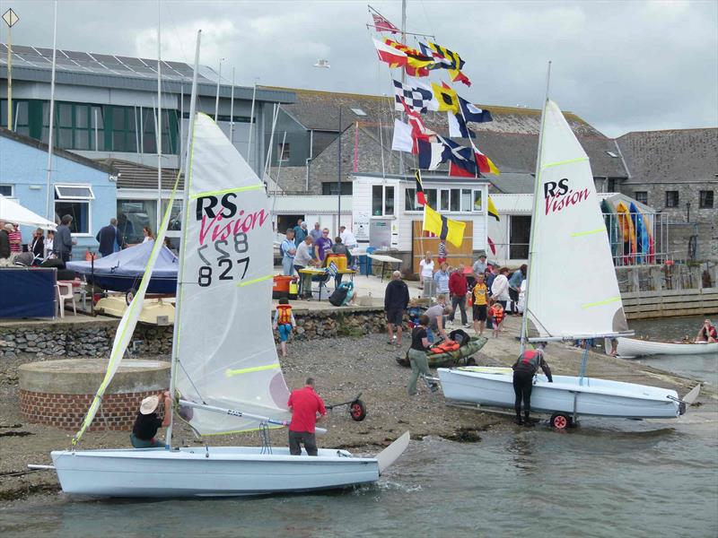 Torpoint Mosquito Sailing Club Open Day photo copyright Keith Watts taken at Torpoint Mosquito Sailing Club and featuring the RS Vision class