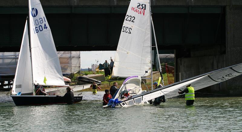 2017 Round the isle of Sheppey Race photo copyright Nick Champion / www.championmarinephotography.co.uk taken at Isle of Sheppey Sailing Club and featuring the RS Vision class