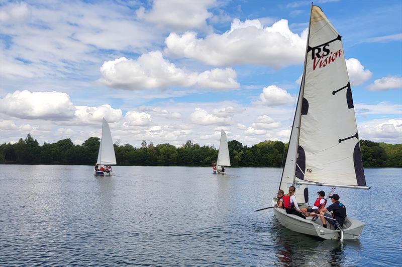 One of the 'See Sailing Your Way' sessions for the visually impaired at Spinnaker SC - photo © SSC