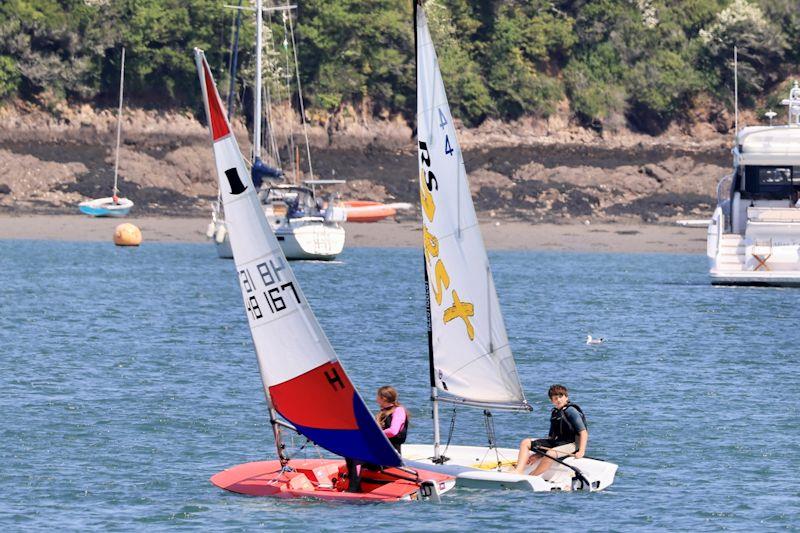 Sailing Club Series race 5 at Salcombe YC photo copyright Lucy Burn taken at Salcombe Yacht Club and featuring the RS Zest class