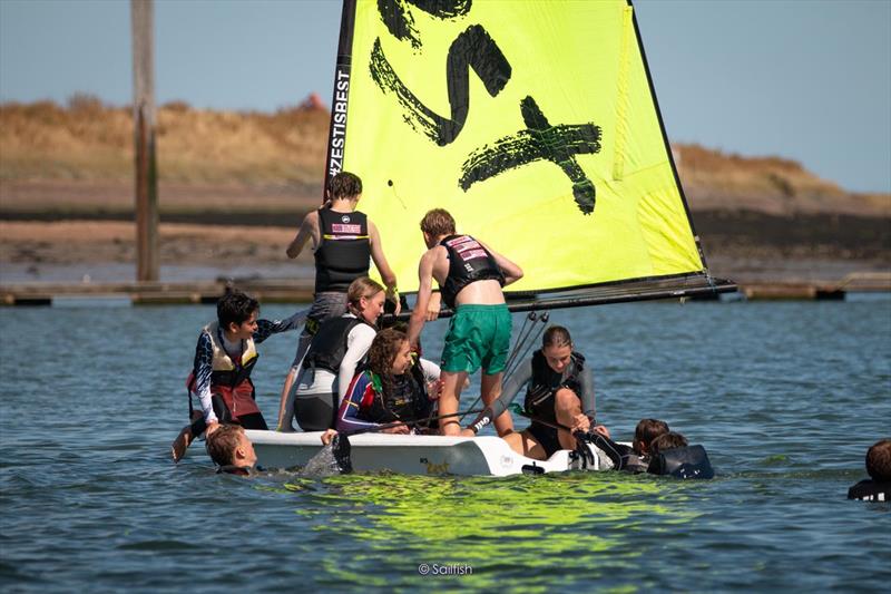 96th Otter Week in Burnham photo copyright Sailfish taken at Royal Corinthian Yacht Club and featuring the RS Zest class
