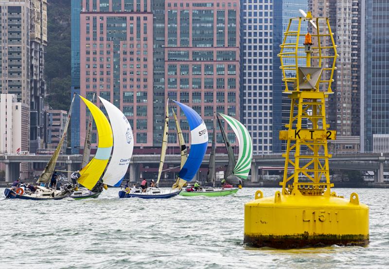 RHKYC Autumn Regatta 2018 photo copyright RHKYC / Guy Nowell taken at Royal Hong Kong Yacht Club and featuring the Ruffian class