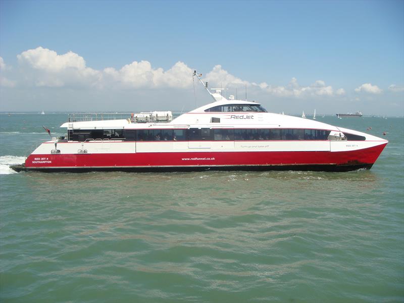 Red Funnel - Red Jet photo copyright Red Funnel taken at Royal Yachting Association and featuring the  class