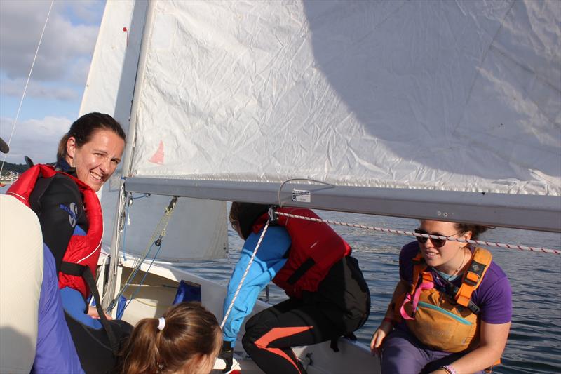 North Wales Only Girls Afloat scheme photo copyright Seren Radley taken at RYA Cymru-Wales and featuring the  class