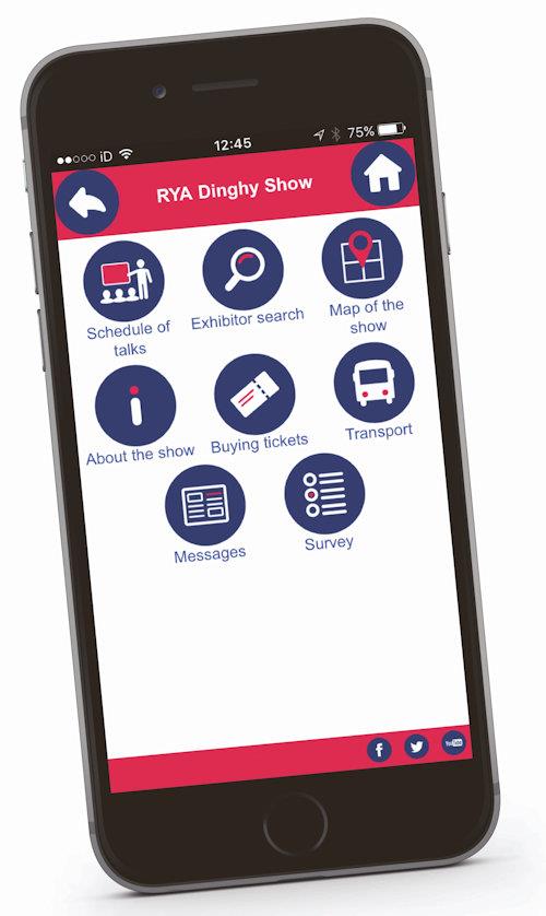 RYA Dinghy Show app photo copyright RYA taken at RYA Dinghy Show and featuring the  class