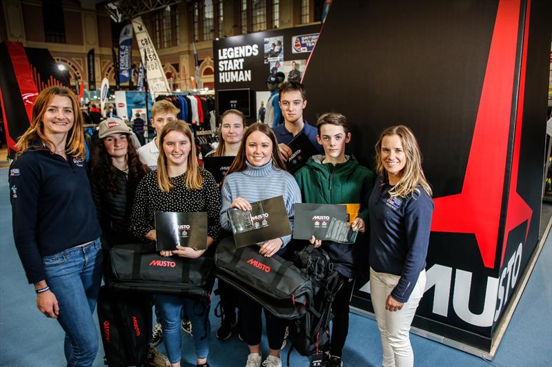 RYA Musto Youth Awards photo copyright Paul Wyeth / RYA taken at RYA Dinghy Show and featuring the  class