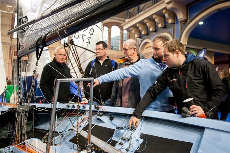 Dinghy Show Merlin photo copyright Emily Whiting taken at RYA Dinghy Show and featuring the  class