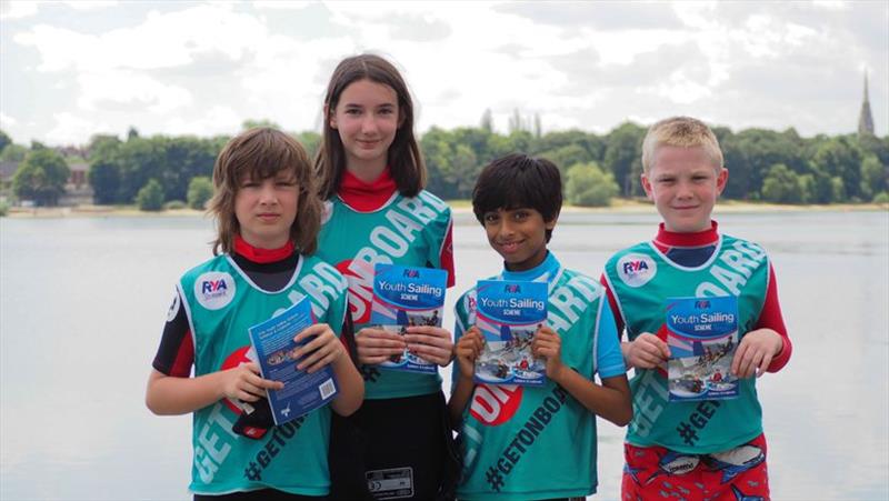 RYA OnBoard is one of the Sail Birmingham programmes helping to get more kids on the water photo copyright RYA taken at Royal Yachting Association and featuring the  class