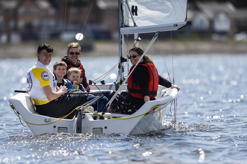 RYA Push the Boat Out 2019 photo copyright Paul Wyeth taken at Cardiff Bay Yacht Club and featuring the  class