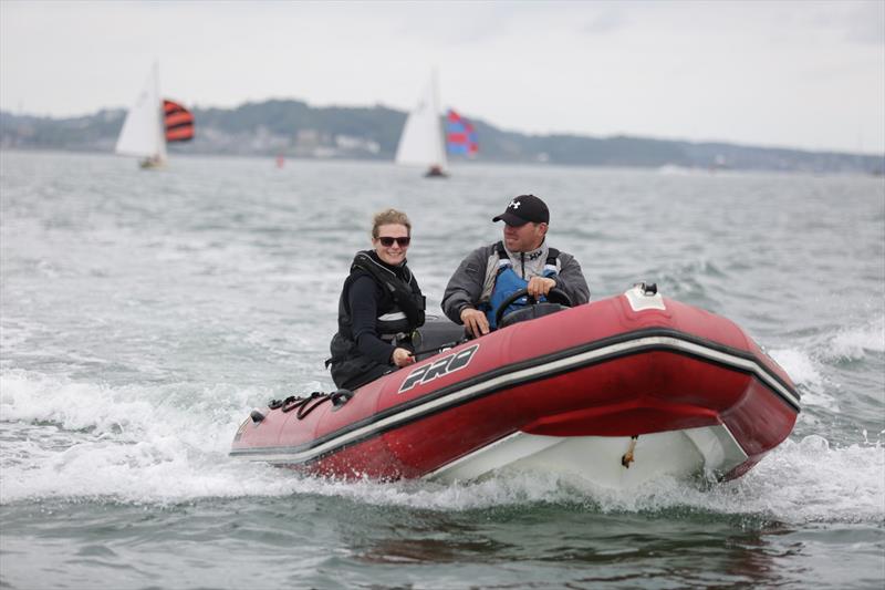 Ellie Draper, Antony Robinson - Magenta Project photo copyright RYA Cymru-Wales taken at Royal Anglesey Yacht Club and featuring the  class