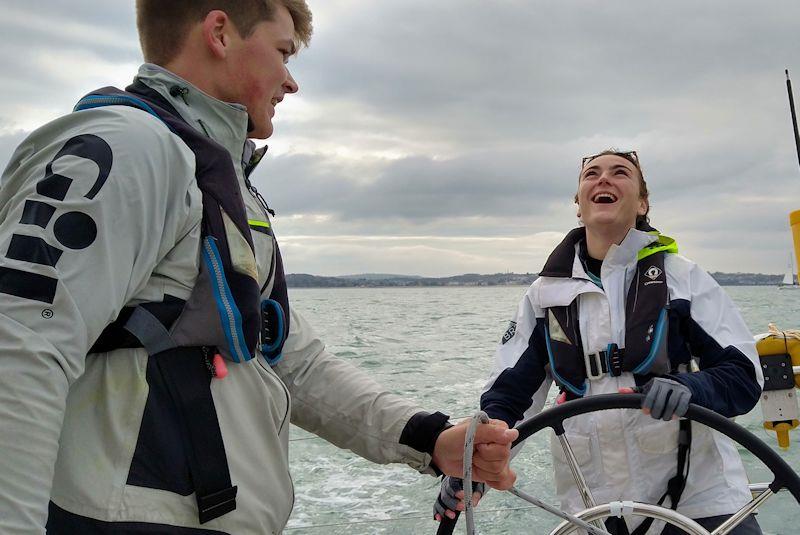 British Keelboat Academy selection weekend photo copyright Richard Moxey taken at  and featuring the  class