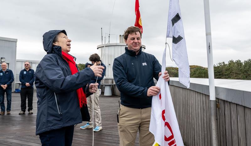 HRH The Princess Royal visits the RYA Youth Nationals - photo © PKC Media / Royal Yachting Association
