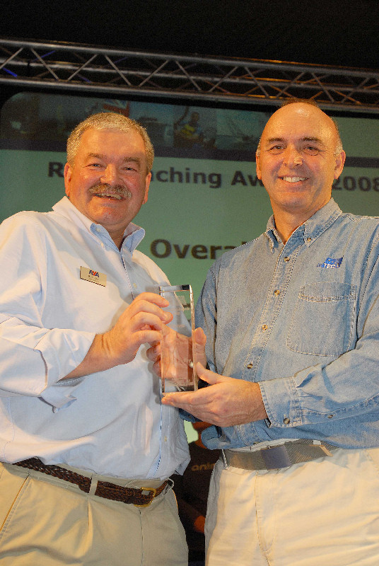 Colin Ridley win the RYA Instructor of the Year award photo copyright onEdition taken at RYA Dinghy Show and featuring the  class