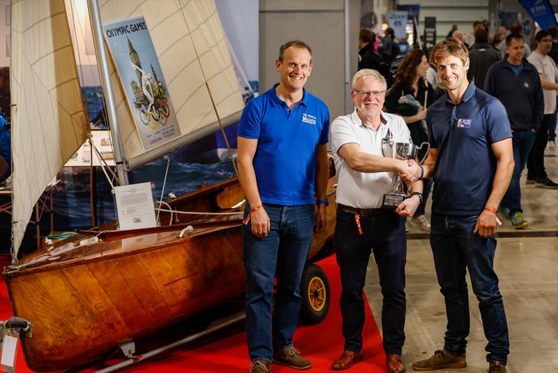 1948 Olympic Firefly wins Concours d'Elegance at the RYA Dinghy and Watersports Show - photo © Paul Wyeth / RYA