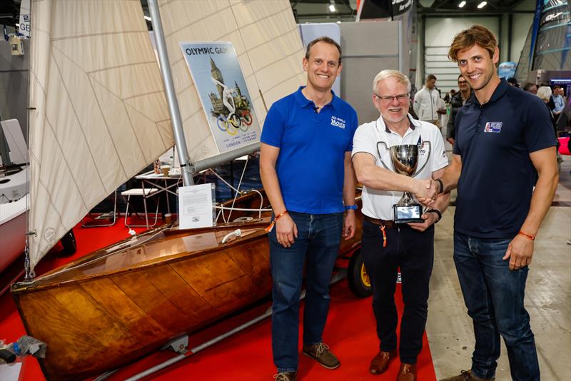 1948 Olympic Firefly wins Concours d'Elegance at the RYA Dinghy and Watersports Show photo copyright Paul Wyeth / RYA taken at RYA Dinghy Show and featuring the  class
