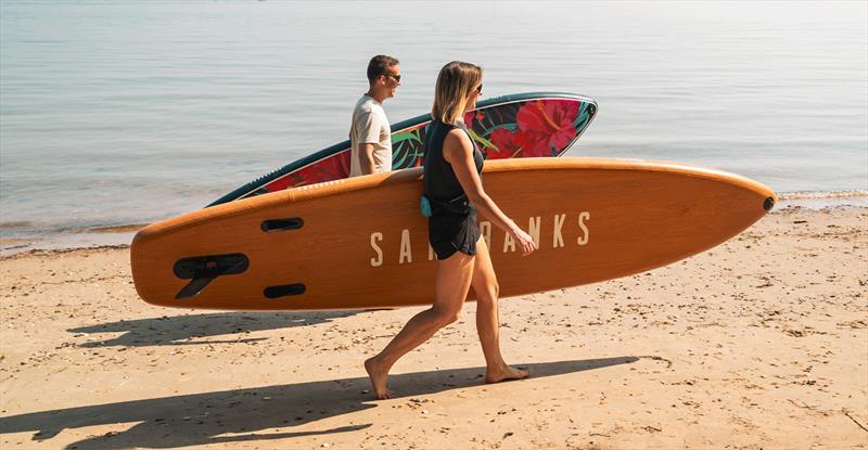 Paddleboards will be among the kit on show from Sandbanks Style - photo © Sandbanks Style