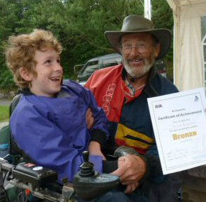 Keith Rollinson helps disabled sailors take to the water all round Wales photo copyright RYA Wales taken at  and featuring the RYA Sailability class