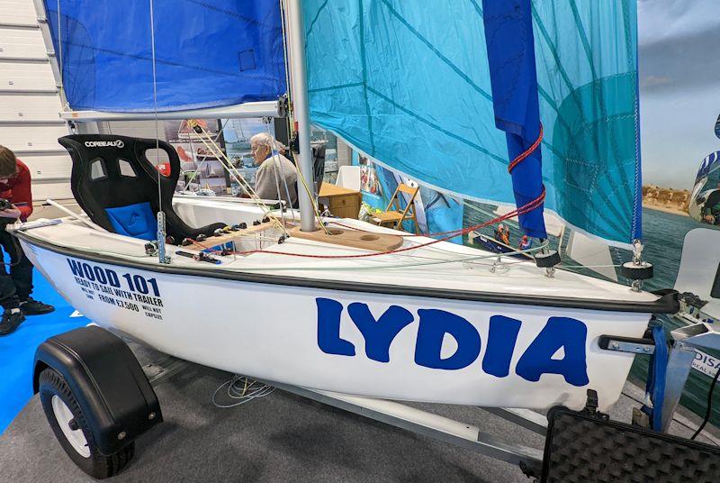 Prototype dinghy for disabled sailors seen at the RYA Dinghy & Watersports Show photo copyright Mark Jardine taken at RYA Dinghy Show and featuring the RYA Sailability class
